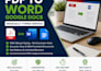 do convert PDF to word google docs manually typing service